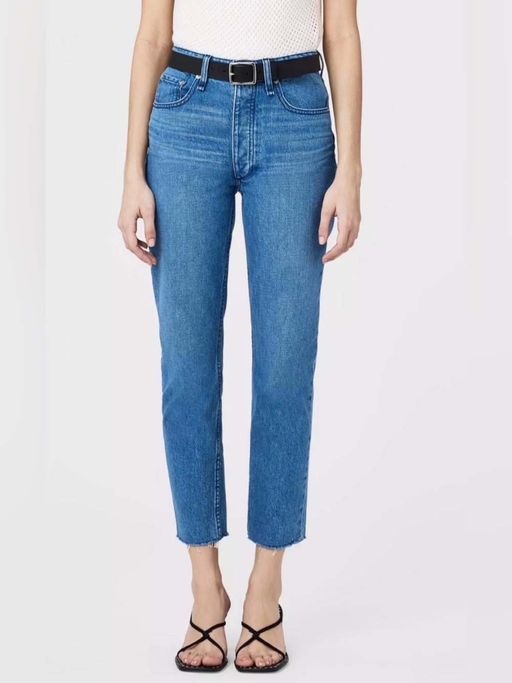 NWT Rag & Bone Nina High Rise Ankle Cigarette Jeans